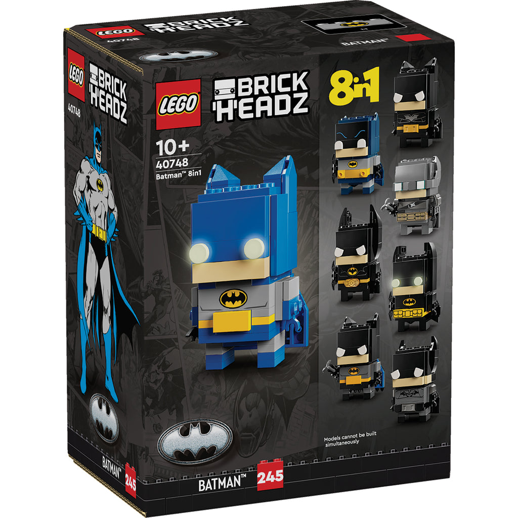LEGO® BrickHeadz™ Batman™ 8in1 Figure - Mô Hình Lắp Ráp 8 Trong 1 - LEGO 40748 - Hình ảnh sản phẩm