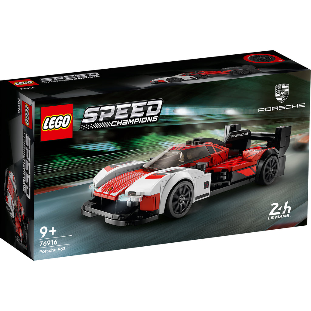 LEGO® Speed Champions Porsche 963 - Mô hình xe đua Le Mans Daytona Hybrid chính hãng LEGO (76916) - Hình ảnh sản phẩm