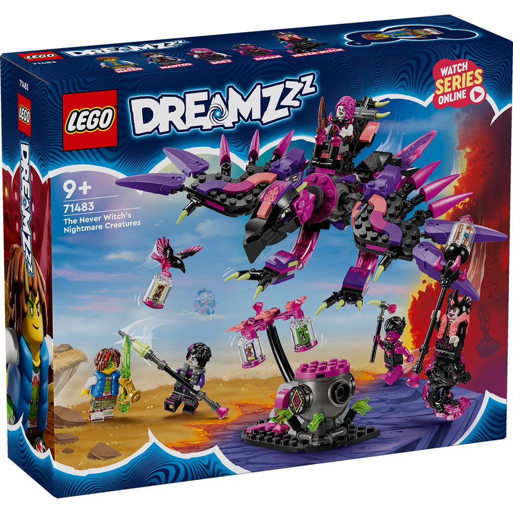 LEGO® DREAMZzz™ The Never Witch’s Nightmare Creatures (71483) - Đồ Chơi Lắp Ráp Sinh Vật Ác Mộng LEGO - Hình ảnh sản phẩm