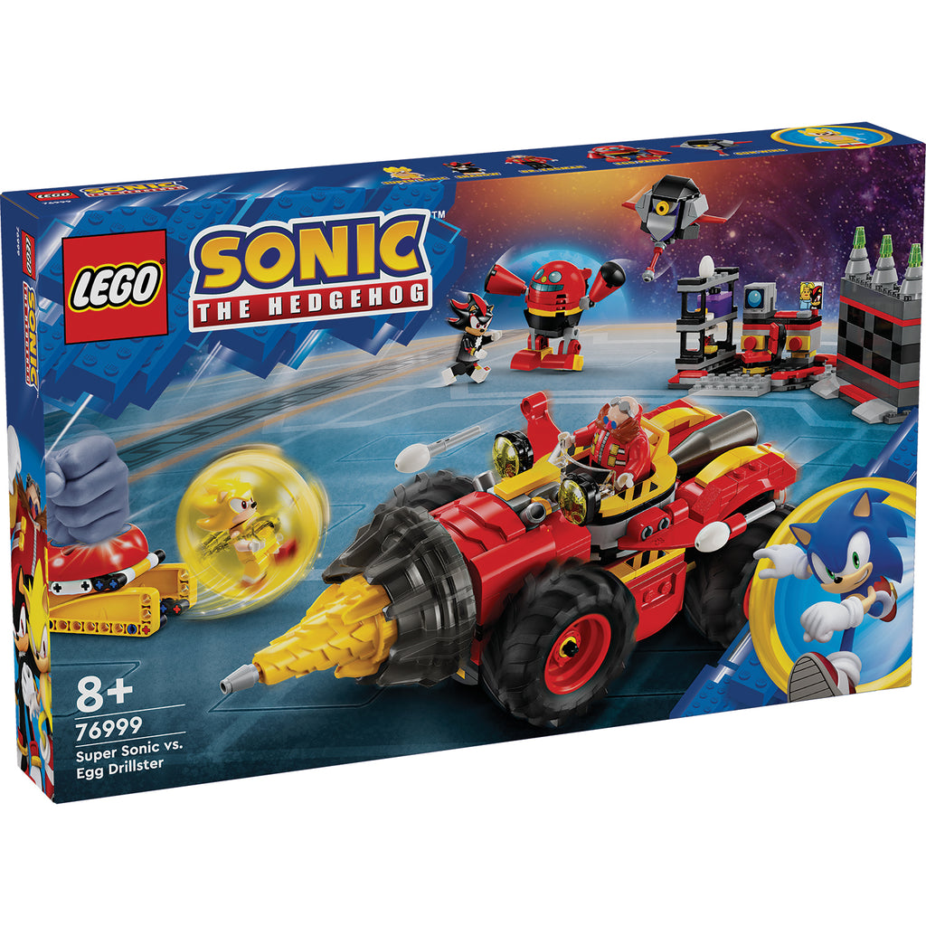LEGO® Sonic the Hedgehog™ Super Sonic vs. Egg Drillster - Bộ Lắp Ráp Xe Khoan Chiến Đấu - LEGO - Hình ảnh sản phẩm