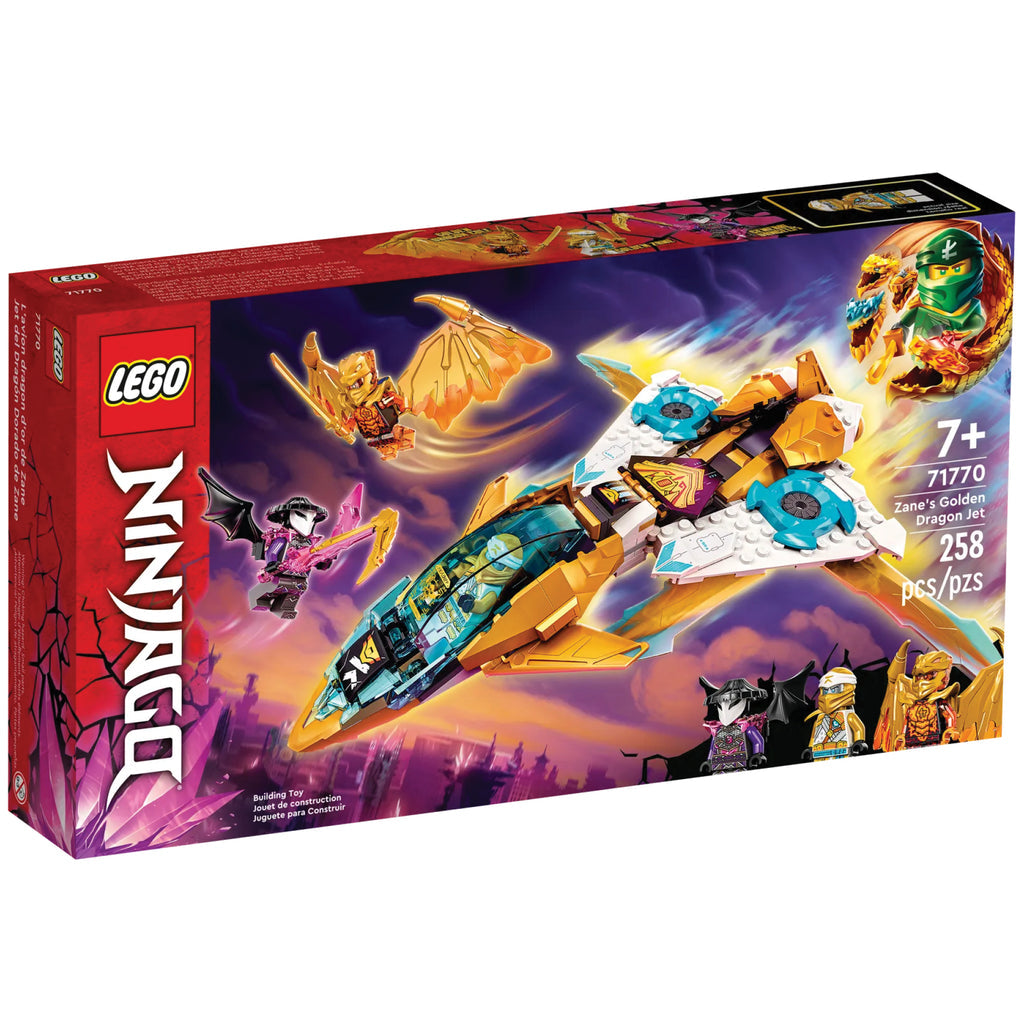 LEGO® NINJAGO® Zane’s Golden Dragon Jet - Đồ chơi lắp ráp Máy Bay Phản Lực Rồng Vàng - LEGO 71770