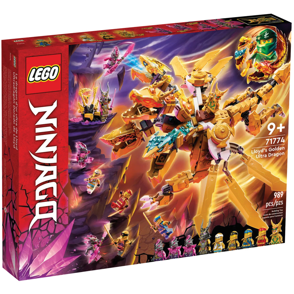 LEGO® NINJAGO® Lloyd’s Golden Ultra Dragon - Bộ Lắp Ráp Rồng Vàng Siêu Cấp 71774 - LEGO - Hình ảnh sản phẩm