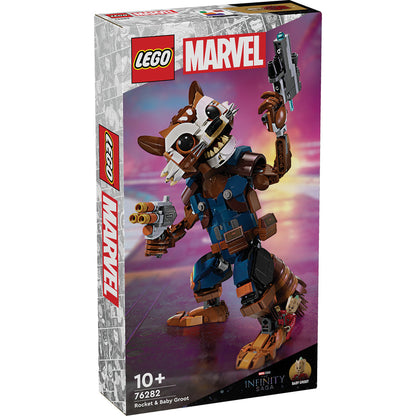 LEGO® Marvel Rocket & Baby Groot - Mô Hình Lắp Ráp Siêu Anh Hùng - 76282 - Hình ảnh sản phẩm