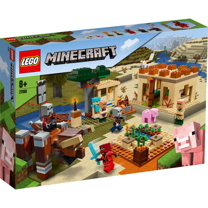LEGO® Minecraft® The Illager Raid - Bộ Đồ Chơi Lắp Ráp Cuộc Tấn Công Của Illager - LEGO 21160 - Hình ảnh sản phẩm