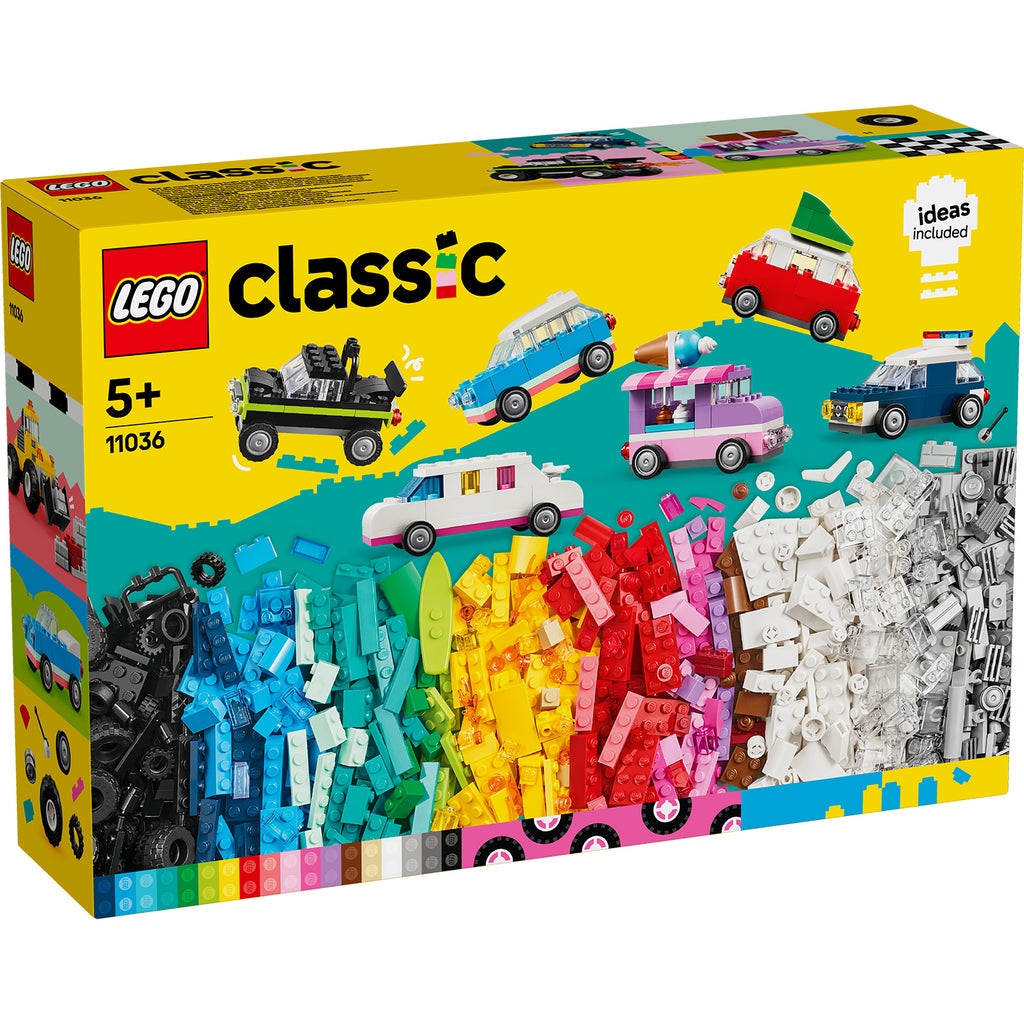 LEGO® Classic Creative Vehicles - Bộ Lắp Ráp Xe Cộ Sáng Tạo - LEGO 11036 - Hình ảnh sản phẩm