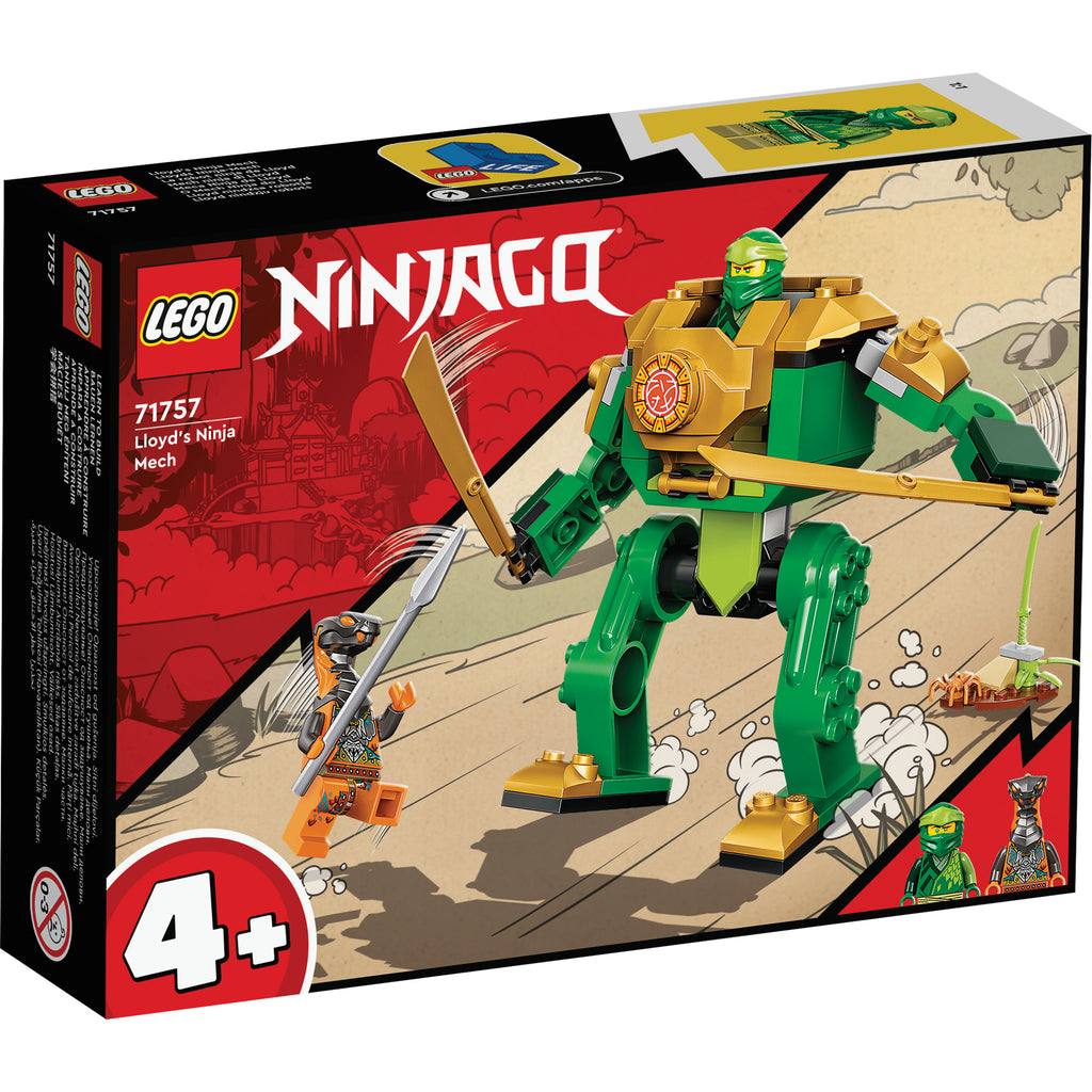 LEGO® NINJAGO® Lloyd’s Ninja Mech - Đồ Chơi Lắp Ráp Robot Chiến Đấu Ninja 71757 - Hình ảnh sản phẩm