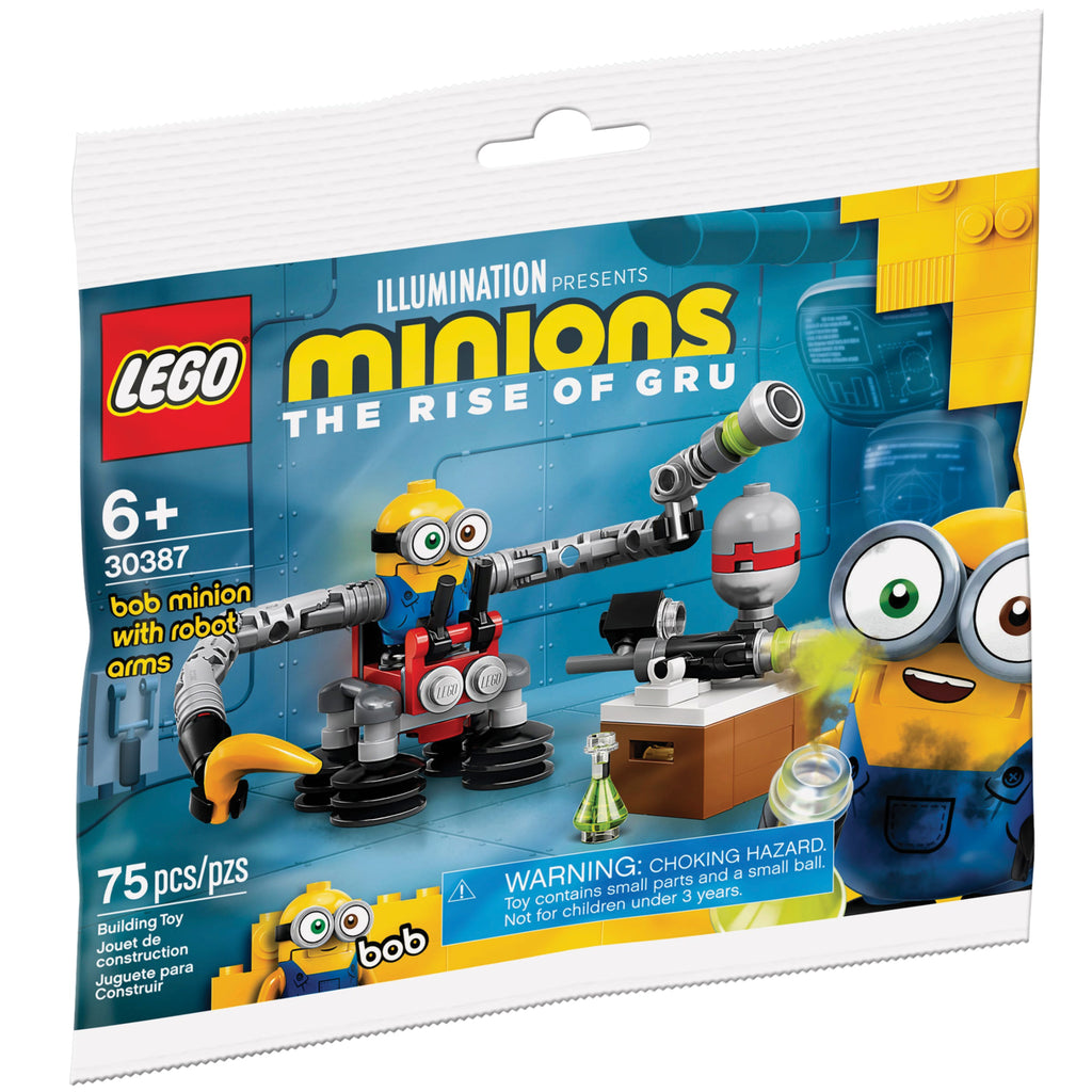 LEGO® Minions Bob Minion with Robot Arms - Đồ Chơi Lắp Ráp Polybag - Chính Hãng LEGO 30387 - Hình ảnh sản phẩm
