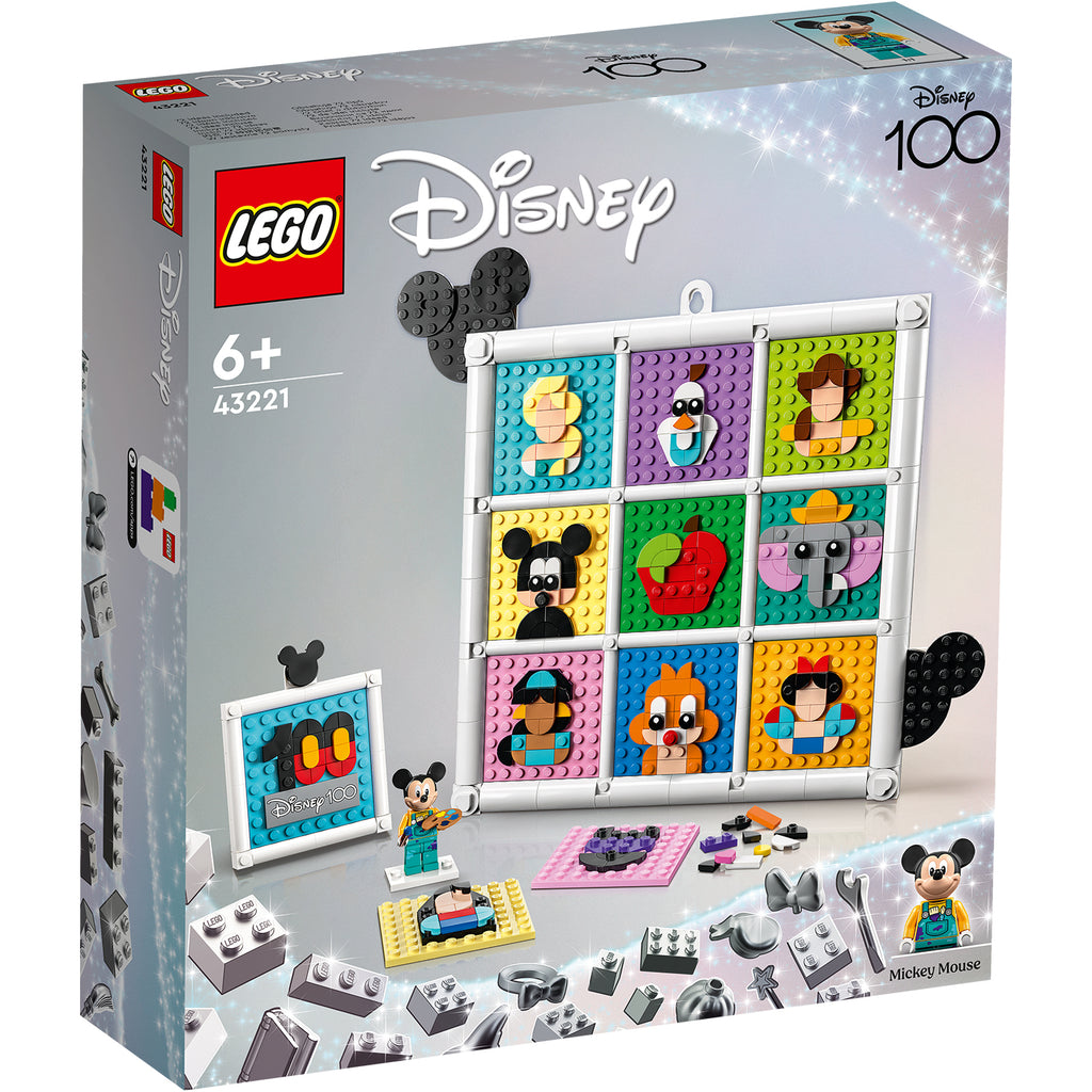 LEGO® Disney™ 100 Years of Disney Animation Bộ Lắp Ráp Tranh Treo Tường Nghệ Thuật LEGO 43221 - Hình ảnh sản phẩm