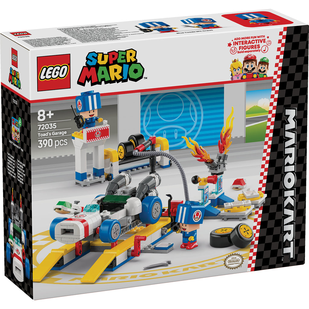LEGO® Super Mario™: Mario Kart™ – Toad’s Garage - Đồ chơi lắp ráp Gara của Toad LEGO 72035 - Hình ảnh sản phẩm