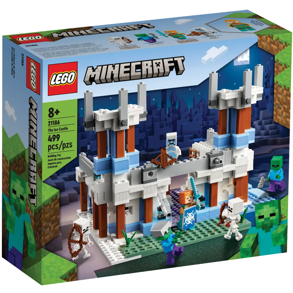 LEGO® Minecraft® The Ice Castle - Lâu Đài Băng Giá 21186 - LEGO - Hình ảnh sản phẩm