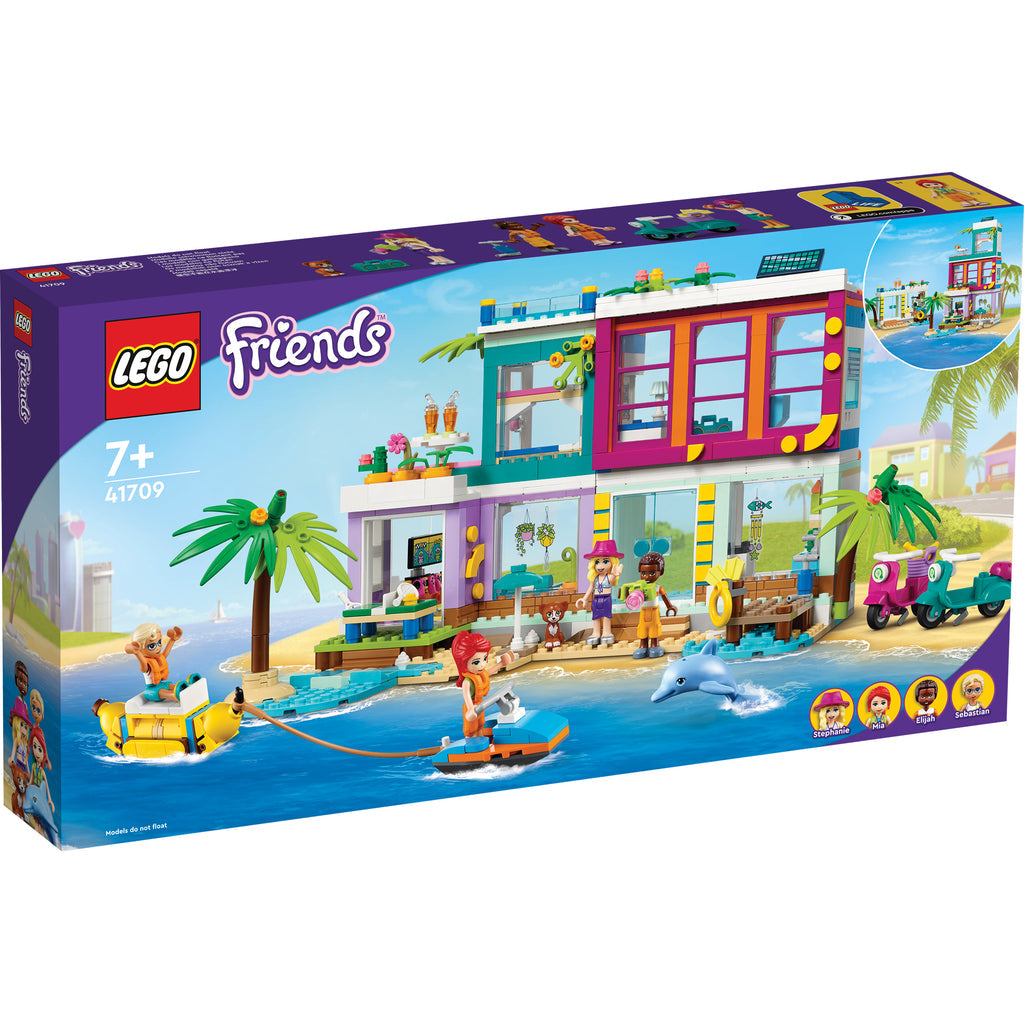 LEGO® Friends™ Vacation Beach House - Đồ chơi lắp ráp Biệt thự nghỉ dưỡng bãi biển - LEGO 41709 - Hình ảnh sản phẩm