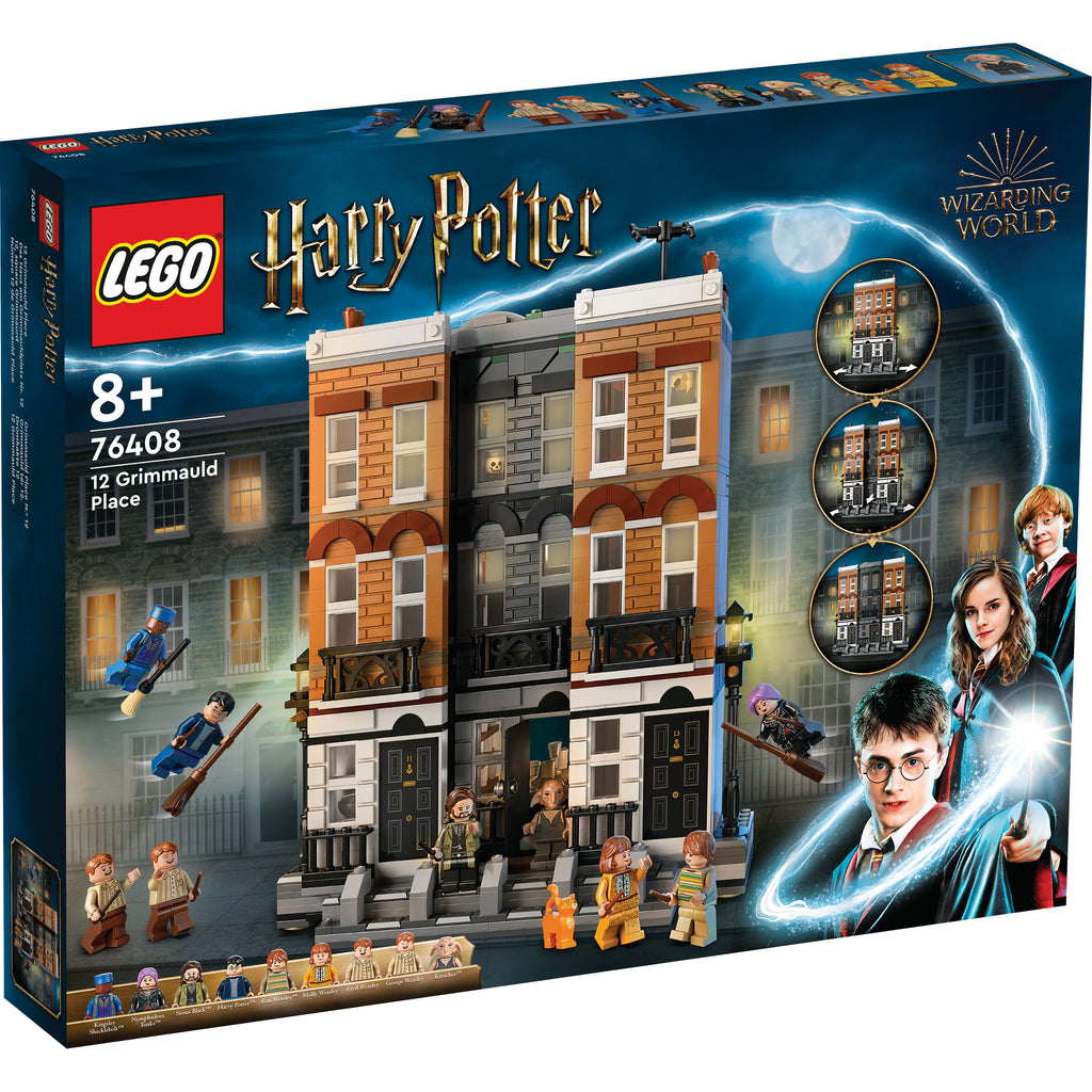 LEGO® Harry Potter™ 12 Grimmauld Place - Đồ Chơi Lắp Ráp Trụ Sở Hội Phượng Hoàng - LEGO 76408 - Hình ảnh sản phẩm