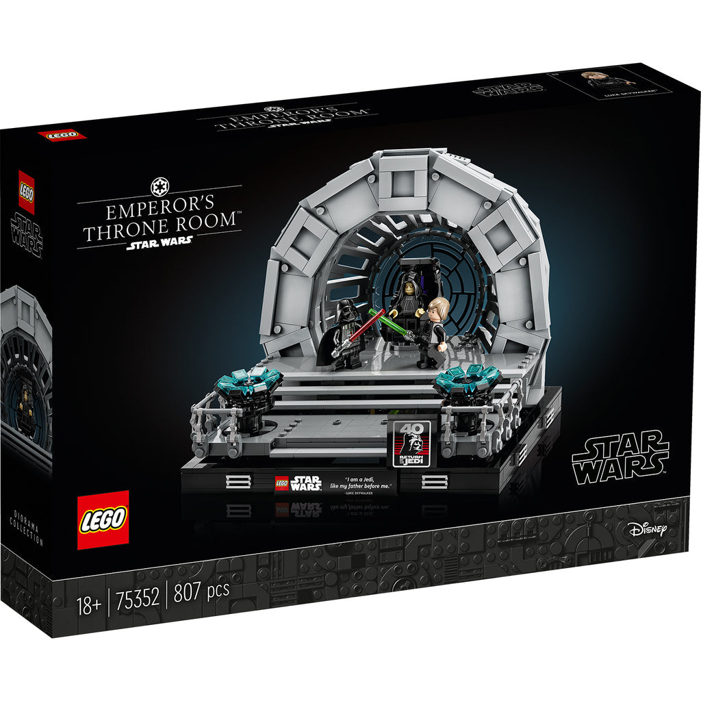 LEGO® Star Wars™ Emperor's Throne Room™ Diorama - Mô hình Trưng bày LEGO 75352 - Hình ảnh sản phẩm