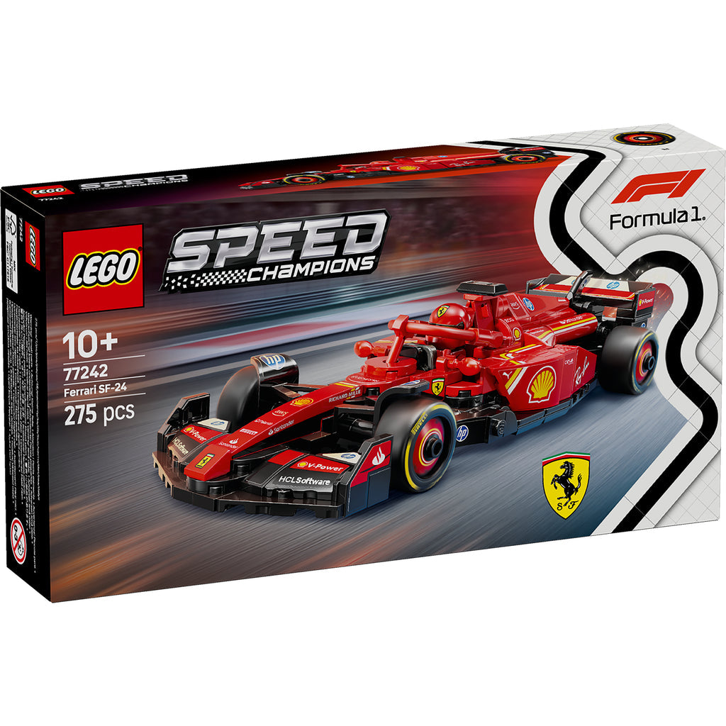 LEGO® Speed Champions Ferrari SF-24 F1® Race Car - Xe Đua Công Thức 1 LEGO 77242 - Hình ảnh sản phẩm