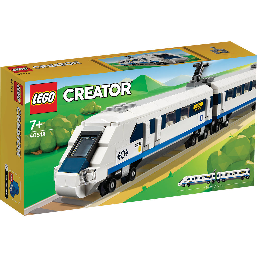 LEGO® Creator High-Speed Train - Đồ chơi lắp ráp Tàu cao tốc - 40518 - Hình ảnh sản phẩm