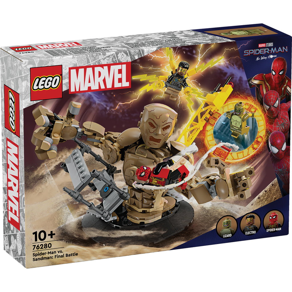 LEGO® Marvel Spider-Man vs. Sandman: Final Battle - Đồ Chơi Lắp Ráp Trận Chiến Cuối Cùng 76280 - Hình ảnh sản phẩm