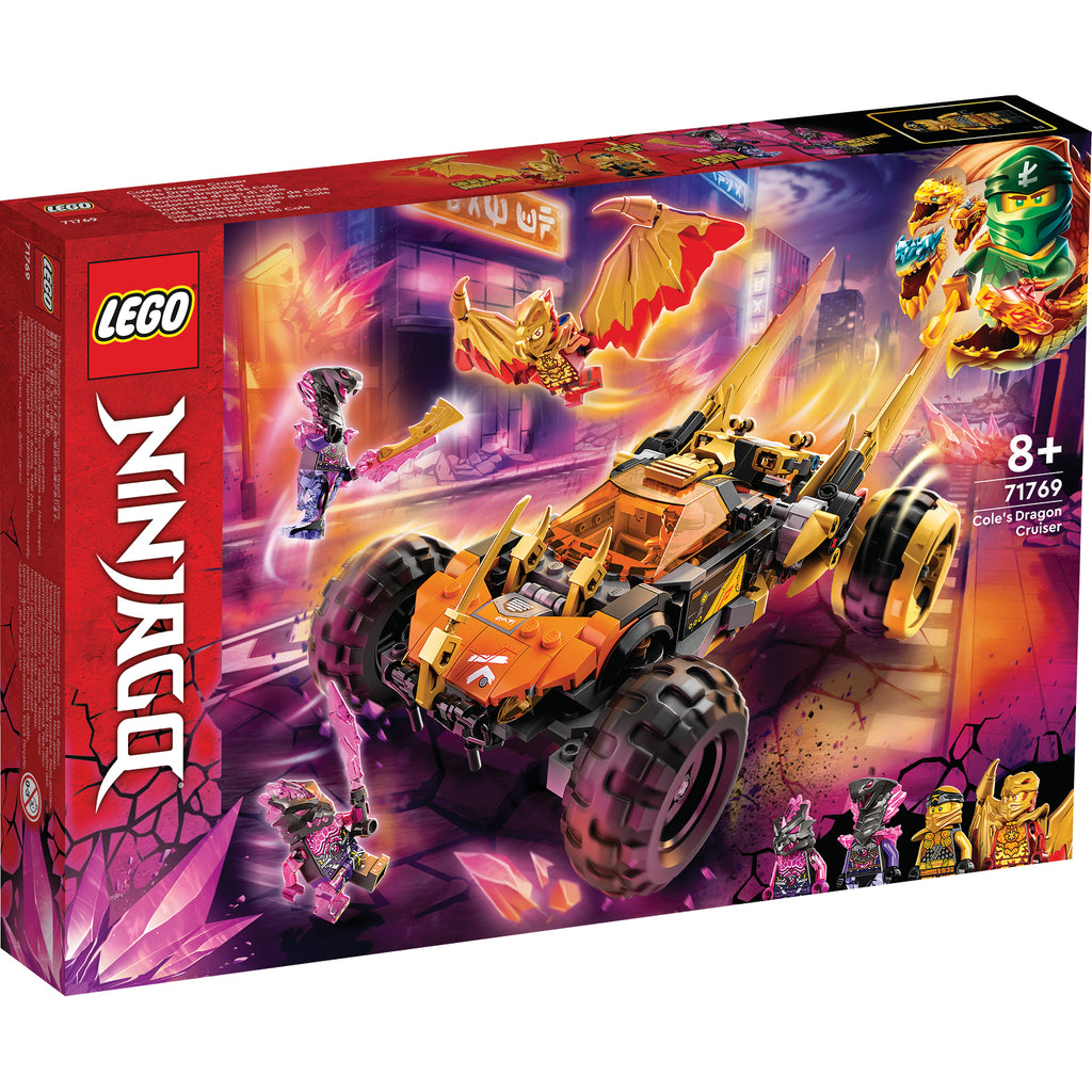 LEGO® NINJAGO® Cole’s Dragon Cruiser - Xe Đua Rồng Của Cole - LEGO 71769 - Hình ảnh sản phẩm