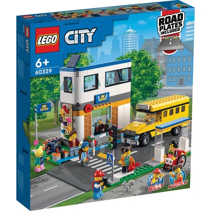 LEGO® City School Day - Bộ Đồ Chơi Lắp Ráp Trường Học 60329 - LEGO City - Hình ảnh sản phẩm
