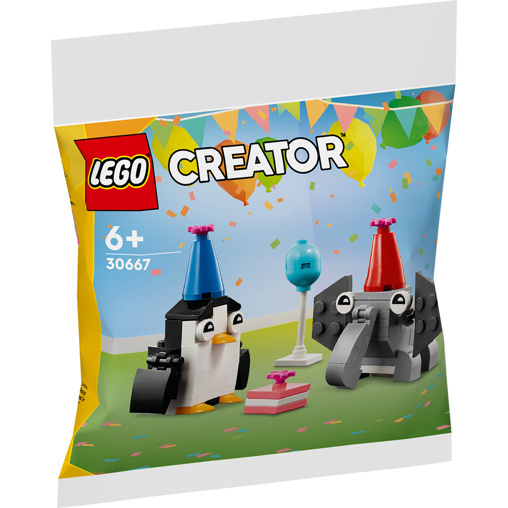 LEGO® Creator Animal Birthday Party Đồ Chơi Lắp Ráp Bữa Tiệc Sinh Nhật Động Vật LEGO 30667 - Hình ảnh sản phẩm