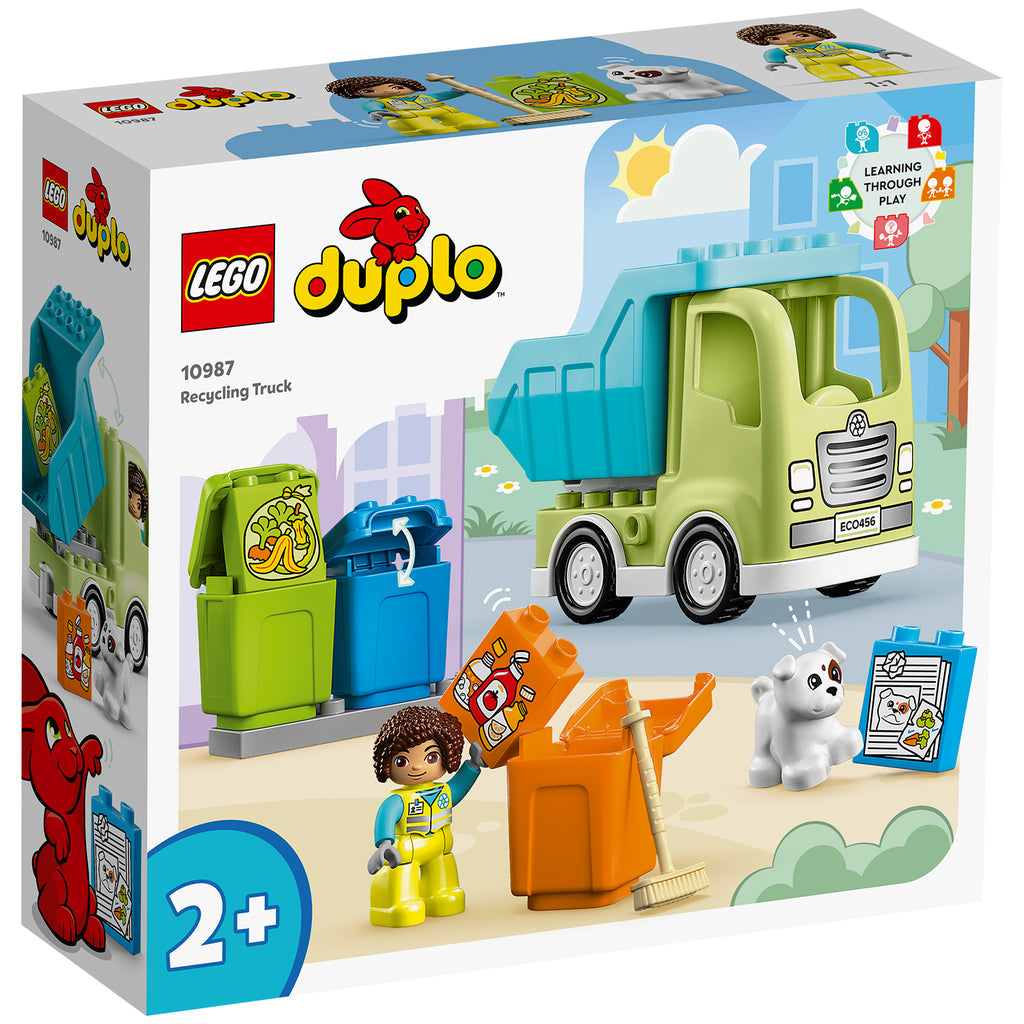 LEGO® DUPLO™ Town Recycling Truck - Đồ chơi Xe chở rác tái chế 10987 - LEGO chính hãng - Hình ảnh sản phẩm