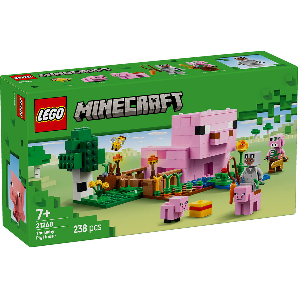 LEGO® Minecraft® The Baby Pig House - Đồ Chơi Lắp Ráp Ngôi Nhà Heo Con (21268) - Hình ảnh sản phẩm