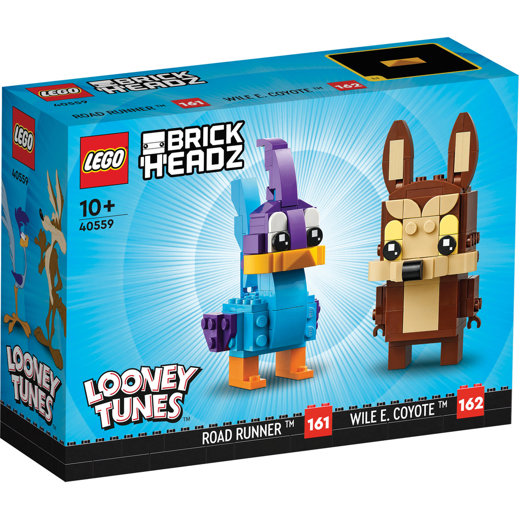 LEGO® BrickHeadz™ Road Runner™ & Wile E. Coyote™ Bộ Đồ Chơi Lắp Ráp Looney Tunes 40559 - Hình ảnh sản phẩm