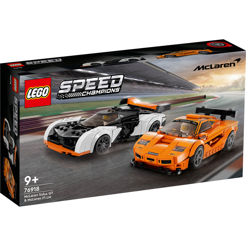 LEGO® Speed Champions McLaren Solus GT and F1 LM (76918) - Bộ Đồ Chơi Lắp Ráp Siêu Xe McLaren - LEGO - Hình ảnh sản phẩm