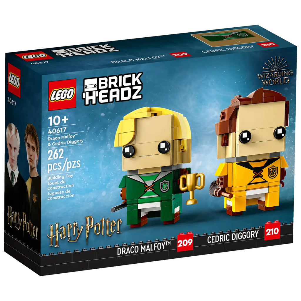 LEGO® BrickHeadz™ Draco Malfoy™ & Cedric Diggory - Mô Hình Lắp Ráp Harry Potter (40617) - Hình ảnh sản phẩm