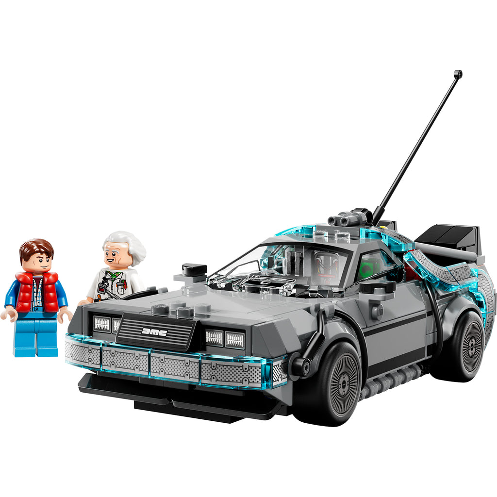 LEGO® Speed Champions Time Machine from Back to the Future - Mô hình Xe Cỗ máy thời gian DeLorean - LEGO 77256 - Hình ảnh chi tiết 2