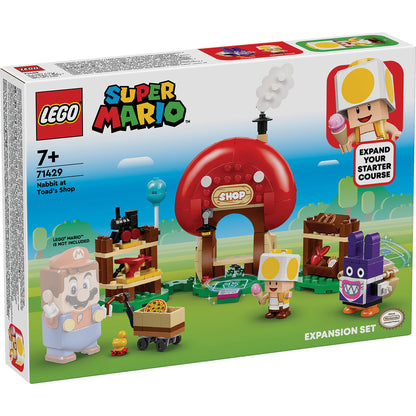 LEGO® Super Mario™ Nabbit at Toad’s Shop Expansion Set - Bộ Đồ Chơi Lắp Ráp Mở Rộng LEGO 71429 - Hình ảnh sản phẩm