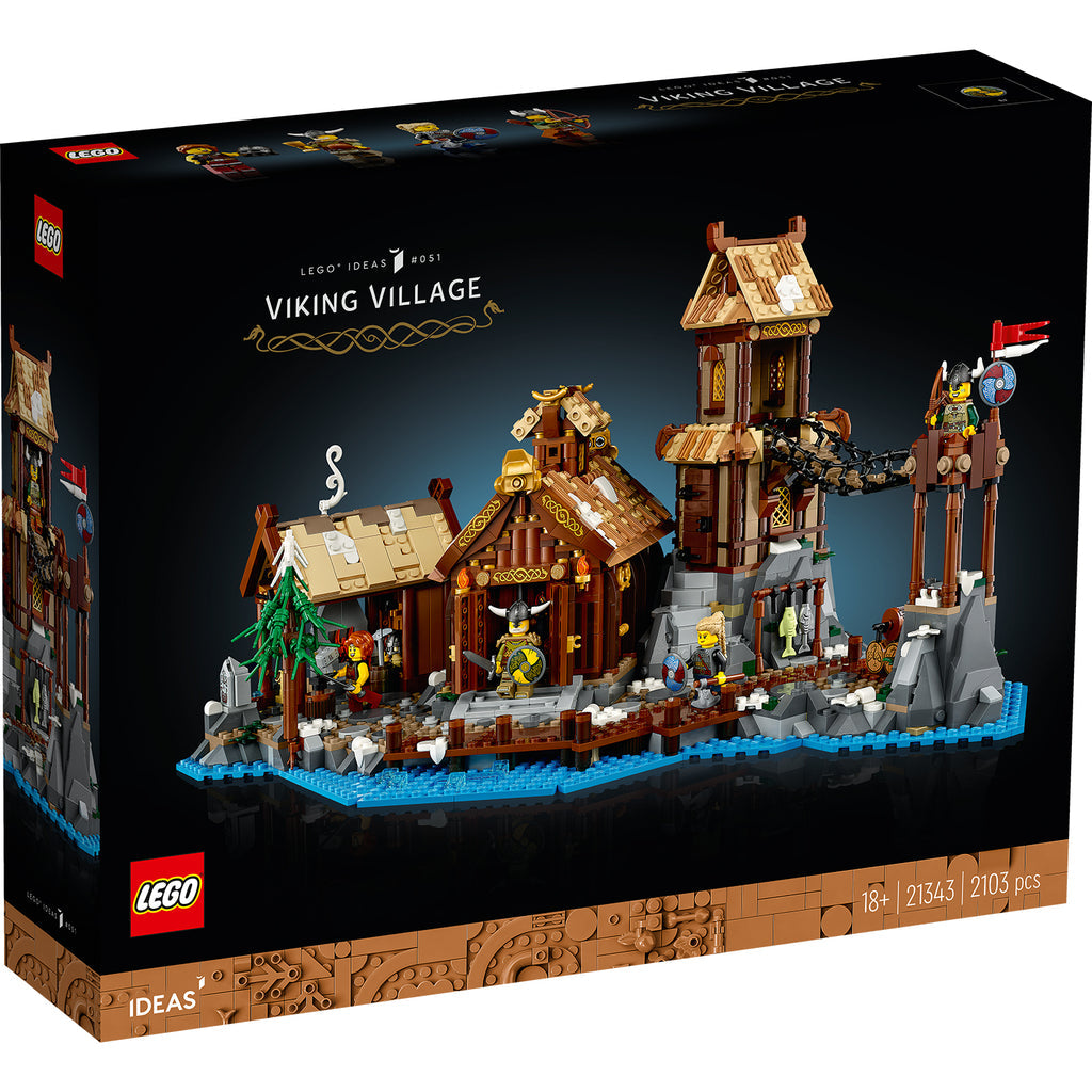 LEGO® Ideas Viking Village - Mô hình Làng Viking Chi Tiết - LEGO 21343 - Hình ảnh sản phẩm