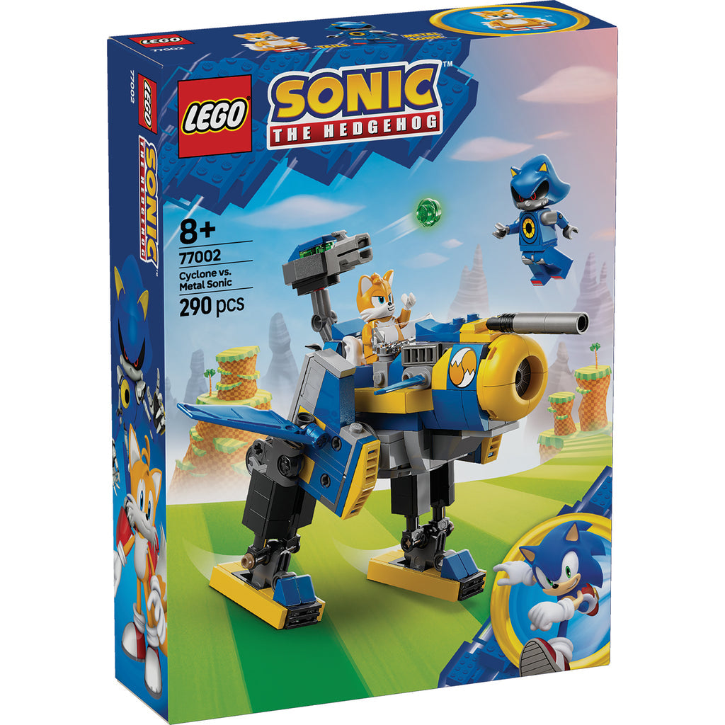LEGO® Sonic the Hedgehog ™ Cyclone vs. Metal Sonic - Đồ Chơi Lắp Ráp Robot Biến Hình 77002 - Hình ảnh sản phẩm