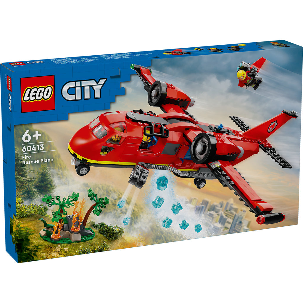 LEGO® City Fire Rescue Plane - Máy Bay Cứu Hỏa Thành Phố - LEGO 60413 - Hình ảnh sản phẩm