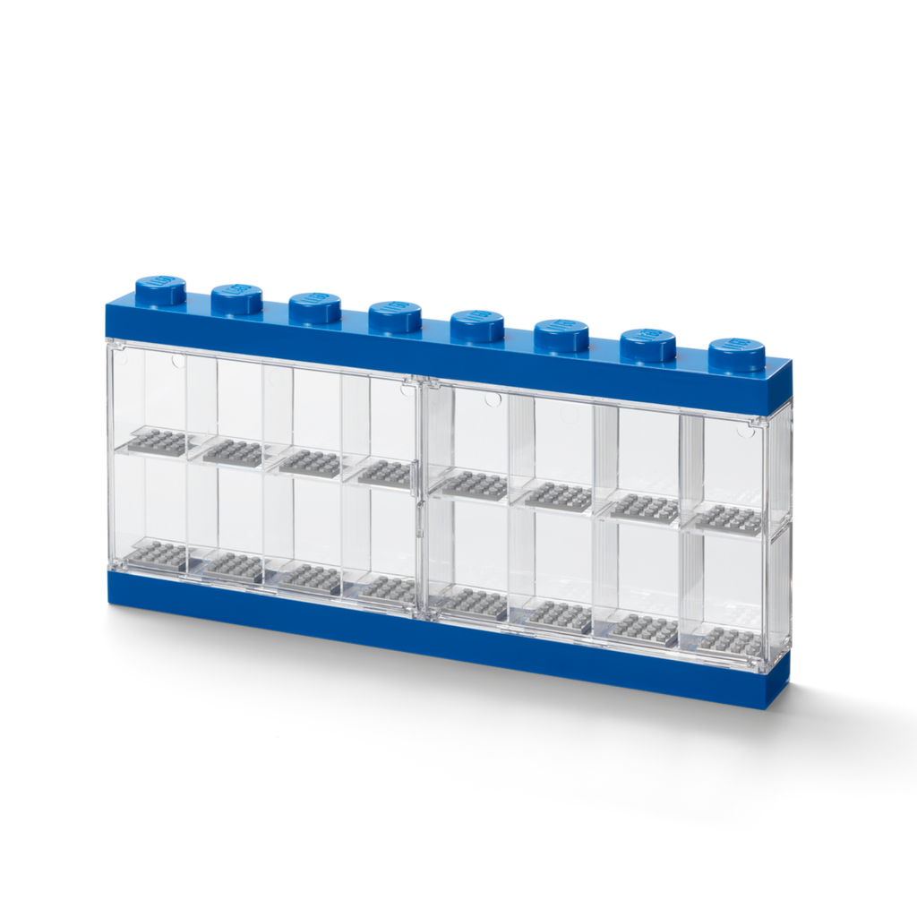 LEGO 16-Minifigure Display Case - Blue - Hộp Trưng Bày 16 Nhân Vật - LEGO - Hình ảnh chi tiết 2
