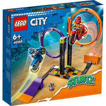 LEGO® City Spinning Stunt Challenge - Bộ Đồ Chơi Thử Thách Nhào Lộn - LEGO 60360 - Hình ảnh sản phẩm