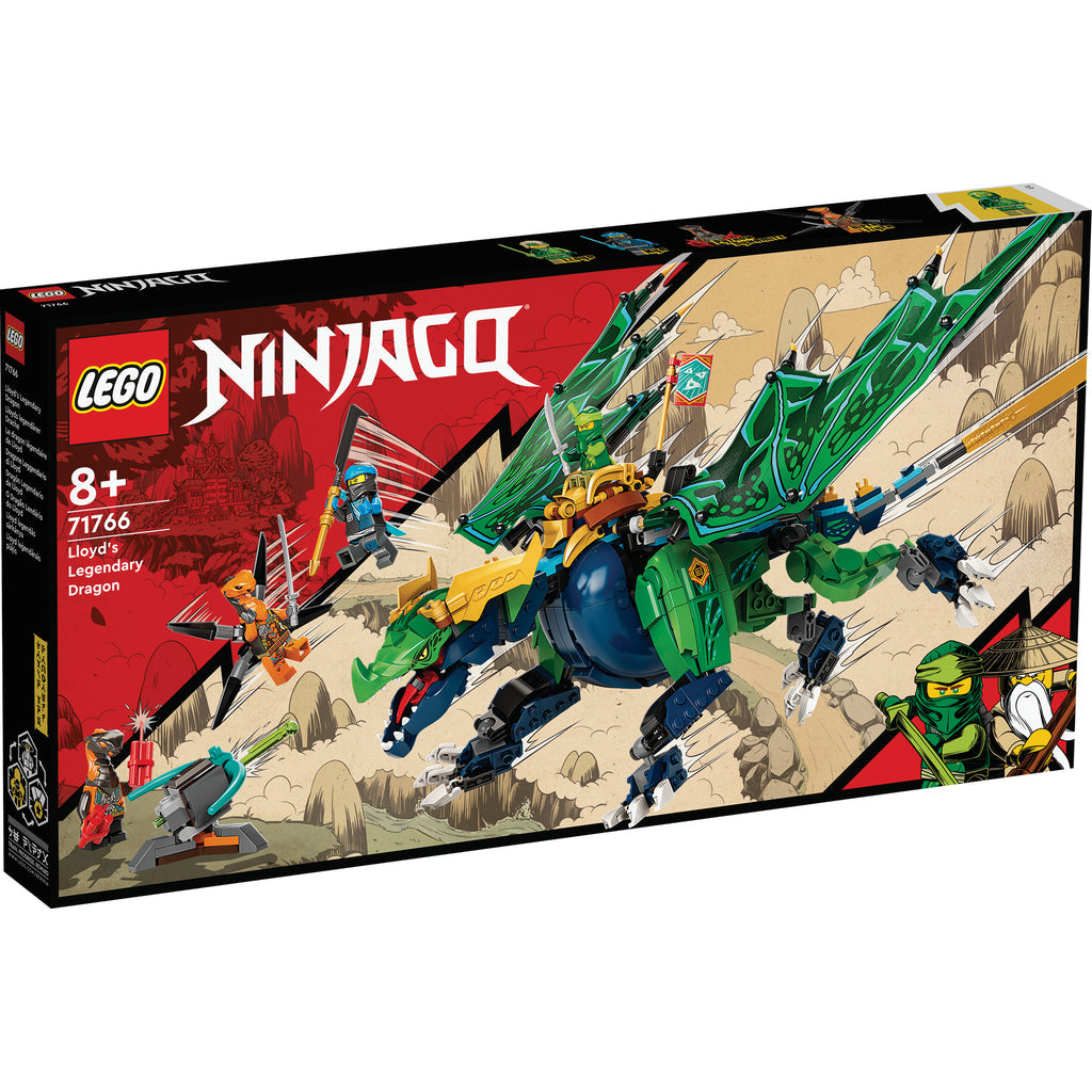 LEGO® NINJAGO® Lloyd’s Legendary Dragon - Đồ chơi lắp ráp Rồng Huyền Thoại của Lloyd - LEGO 71766 - Hình ảnh sản phẩm