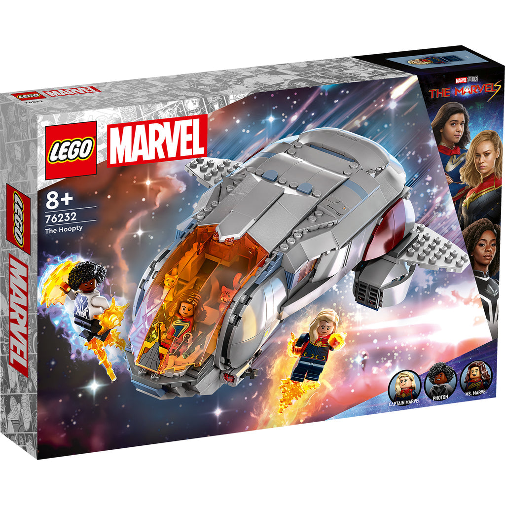 LEGO® Marvel The Hoopty - Đồ chơi lắp ráp Tàu Vũ Trụ Biệt Đội Marvels - LEGO 76232 - Hình ảnh sản phẩm
