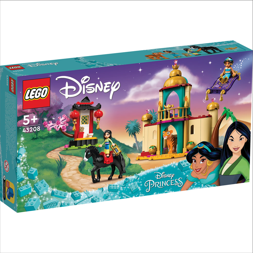 LEGO® Disney Jasmine and Mulan’s Adventure - Đồ chơi lắp ráp Công chúa Disney 43208 - Hình ảnh sản phẩm