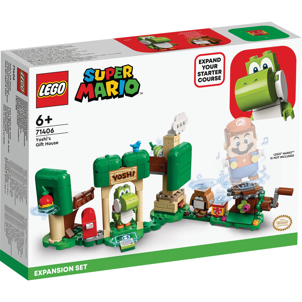 LEGO® Super Mario™ Yoshi’s Gift House Expansion Set - Bộ Mở Rộng Ngôi Nhà Quà Tặng Yoshi - LEGO 71406 - Hình ảnh sản phẩm