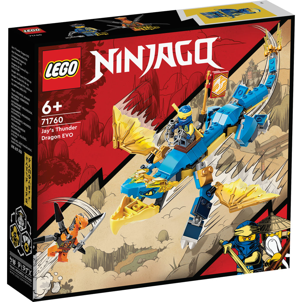 LEGO® NINJAGO® Jay’s Thunder Dragon EVO - Đồ Chơi Lắp Ráp Rồng Sấm Sét - LEGO 71760 - Hình ảnh sản phẩm