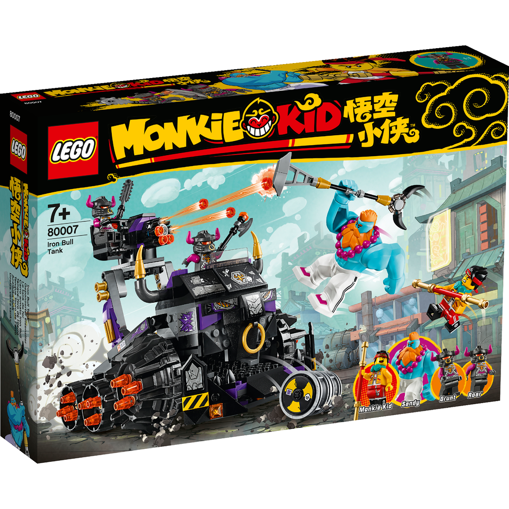 LEGO® Monkie Kid™ Iron Bull Tank - Xe Tăng Thiết Giáp Mãnh Ngưu - LEGO 80007 - Hình ảnh sản phẩm