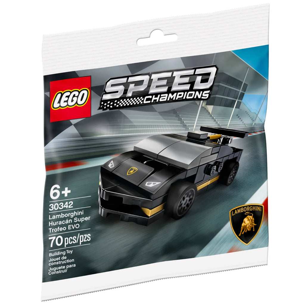LEGO® Speed Champions Lamborghini Huracán Super Trofeo EVO - Mô Hình Siêu Xe Đua - LEGO 30342 - Hình ảnh sản phẩm