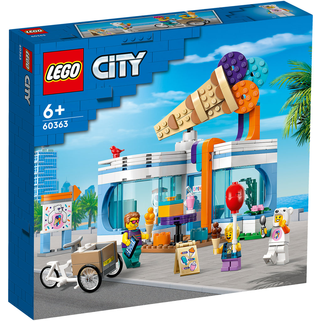 LEGO® City Ice-Cream Shop - Đồ Chơi Lắp Ráp Tiệm Kem Thành Phố 60363 - Hình ảnh sản phẩm