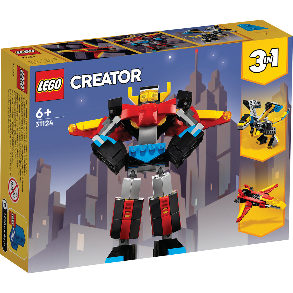 LEGO® Creator 3-in-1 Super Robot Đồ Chơi Lắp Ráp 3 Trong 1 LEGO 31124 - Hình ảnh sản phẩm