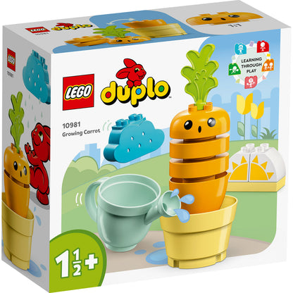 LEGO® DUPLO™ Growing Carrot Đồ chơi lắp ráp Củ cà rốt phát triển LEGO 10981 - Hình ảnh sản phẩm