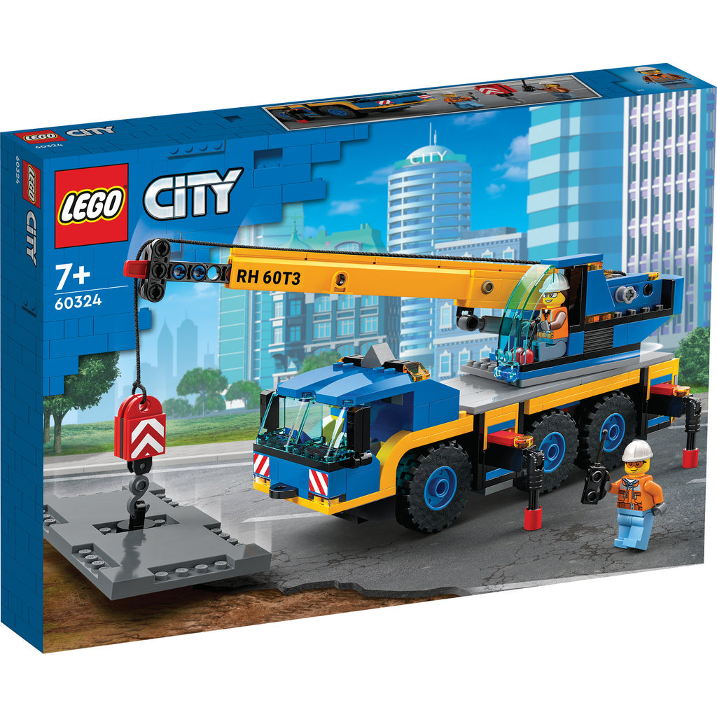 LEGO® City Mobile Crane - Xe Cần Cẩu Di Động - LEGO 60324 - Hình ảnh sản phẩm