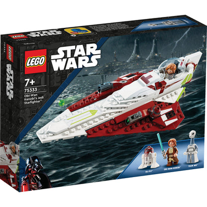 LEGO® Star Wars™ Obi-Wan Kenobi’s Jedi Starfighter™ - Mô hình lắp ráp Chiến hạm Jedi - LEGO 75333 - Hình ảnh sản phẩm