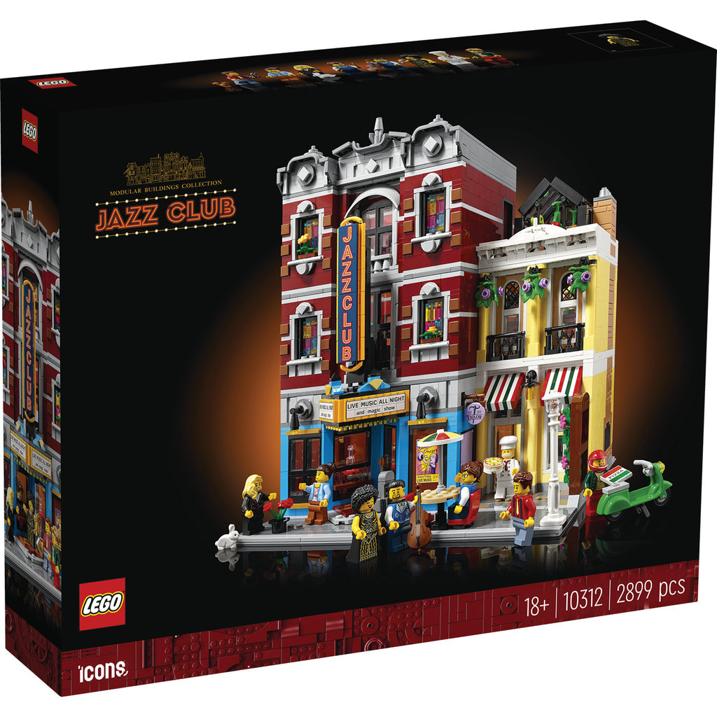 LEGO® ICONS™ Jazz Club - Mô Hình Lắp Ráp Câu Lạc Bộ Jazz - LEGO 10312 - Hình ảnh sản phẩm