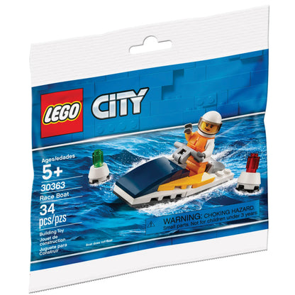 LEGO® City Race Boat Đồ Chơi Lắp Ráp Thuyền Đua Mini 30363 - Hình ảnh sản phẩm