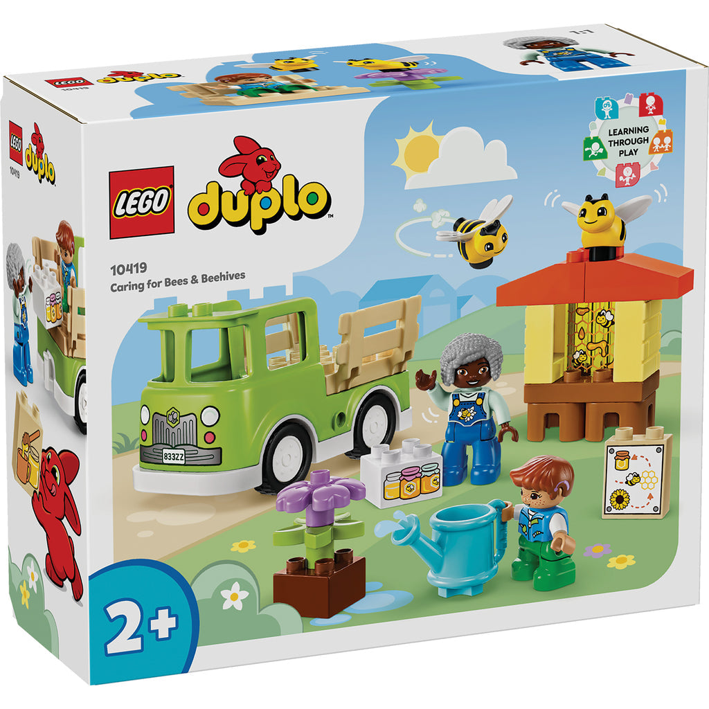 LEGO® DUPLO™ Caring for Bees & Beehives - Đồ chơi lắp ráp chăm sóc ong học tập - LEGO 10419 - Hình ảnh sản phẩm